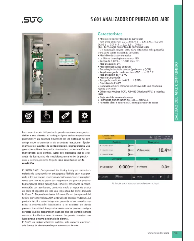 Catálogos Calidad Aire