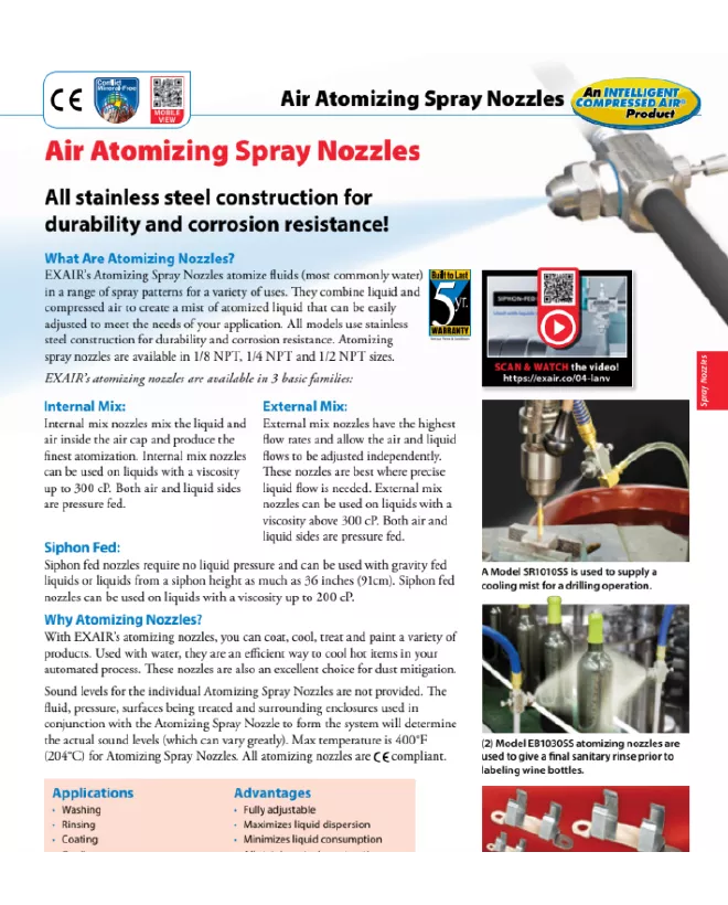 CATÁLOGOS BOQUILLAS ATOMIZADORAS